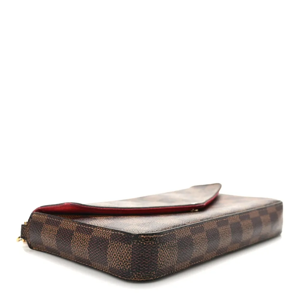 Louis vuitton pochette felicie wallet Gold HW high End Clone - Image 3