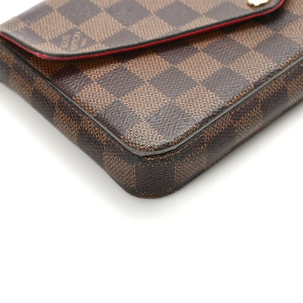 Louis vuitton pochette felicie wallet Gold HW high End Clone - Image 6
