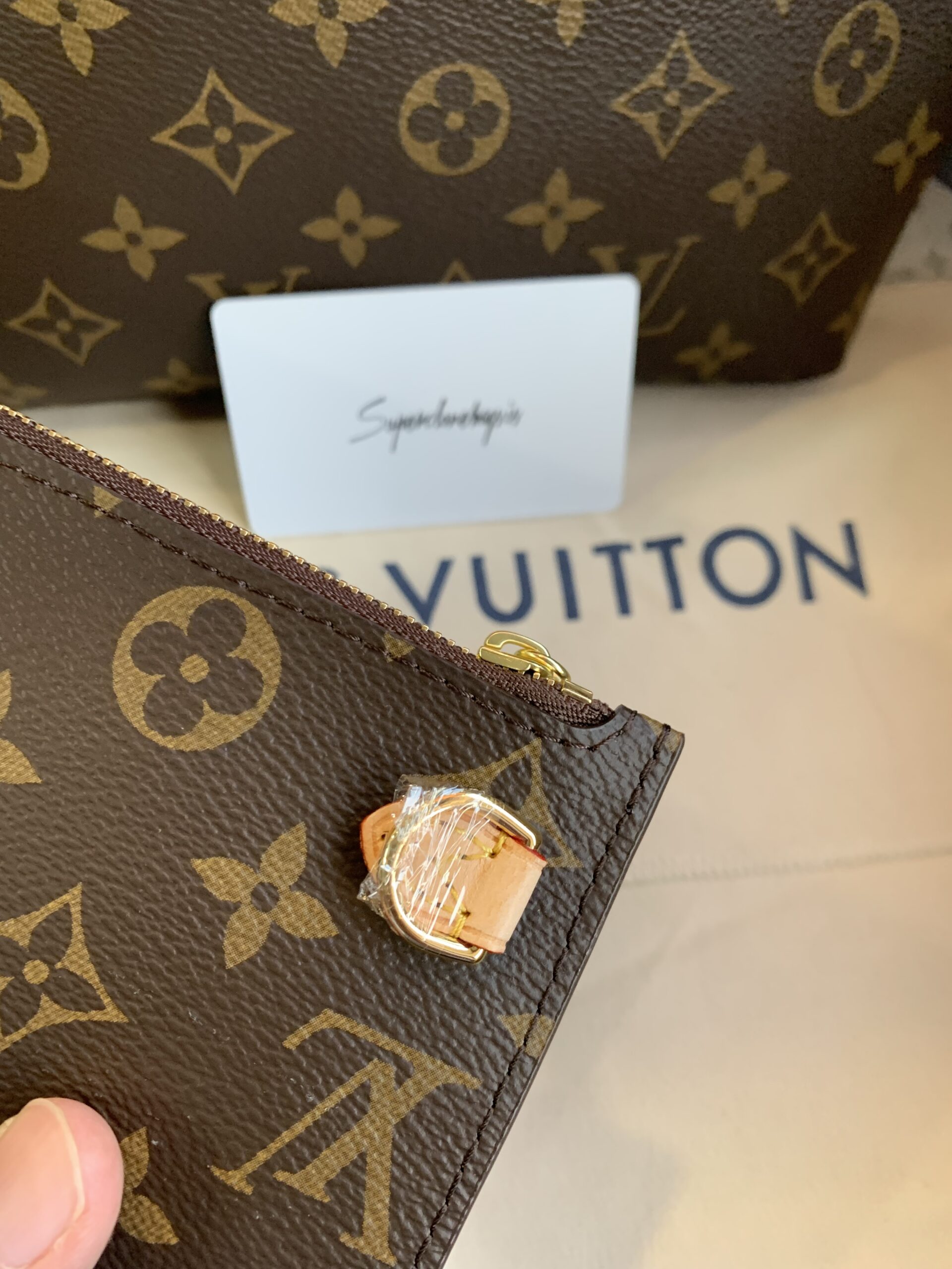 1:1 Best Replica Louis Vuitton Neverfull PM Monogram Tote Bag - Image 3