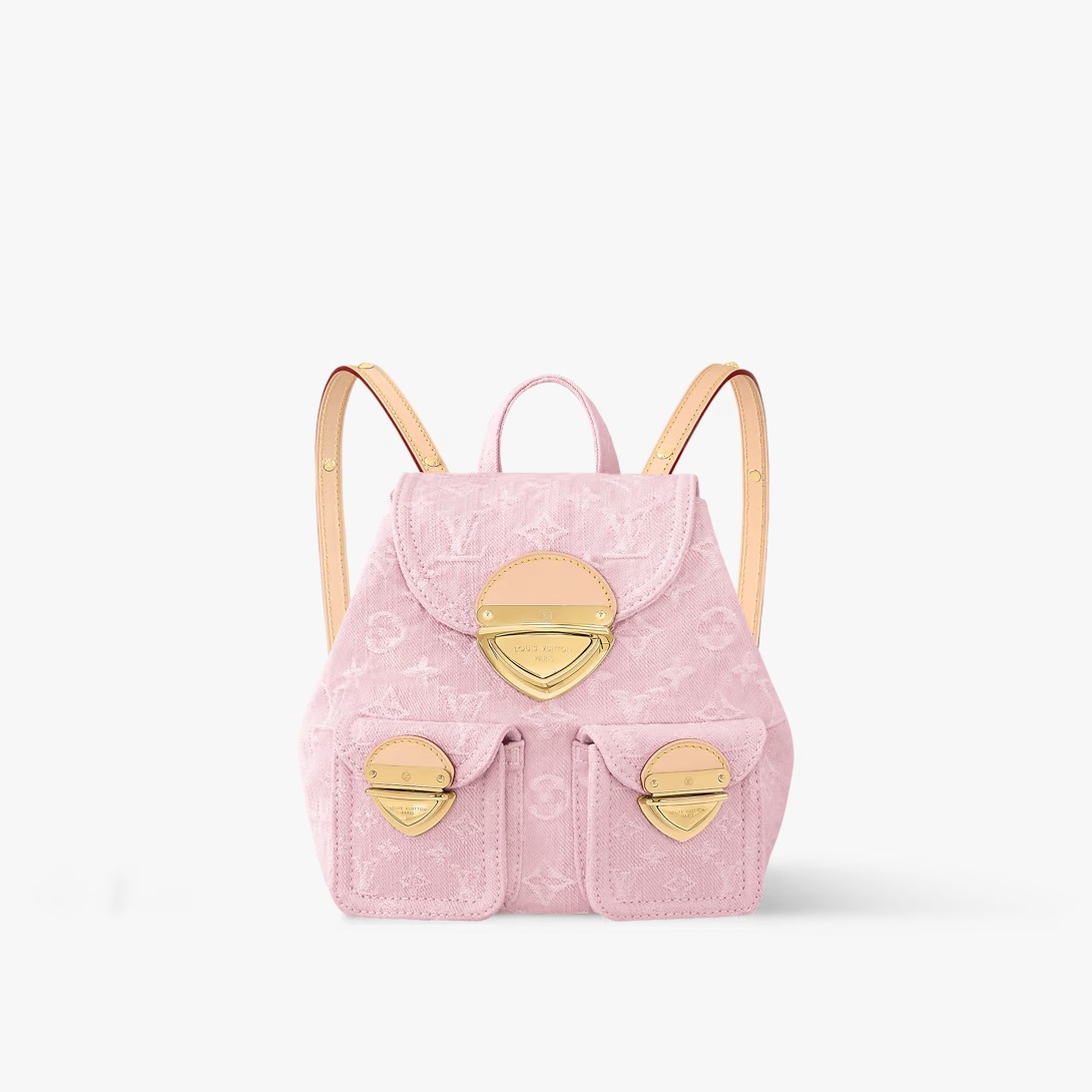 Replica Handbag Store Clone Louis Vuitton venice monogram denim Backpack - Image 6