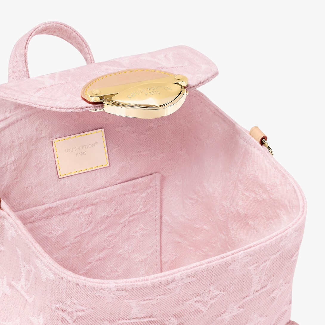 Replica Handbag Store Clone Louis Vuitton venice monogram denim Backpack - Image 3