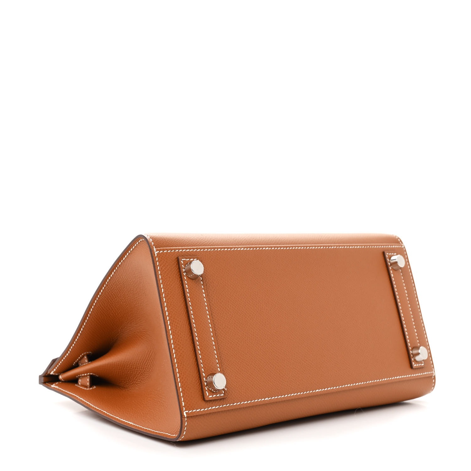 Hermes Birkin Epsom Gold Fully Hand Made 1:1 Replica Handbag Store Clone Bag - Image 14