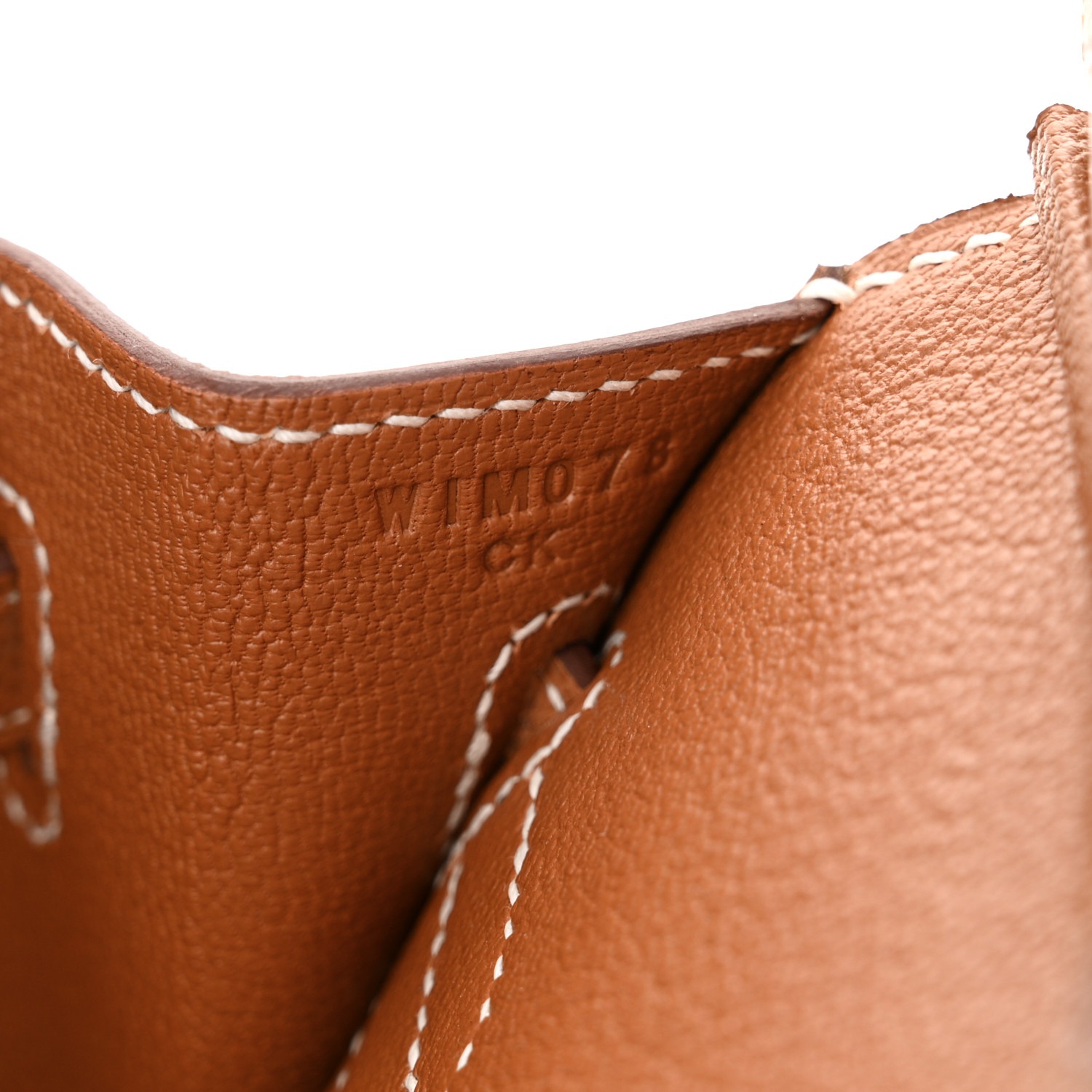 Hermes Birkin Epsom Gold Fully Hand Made 1:1 Replica Handbag Store Clone Bag - Image 9