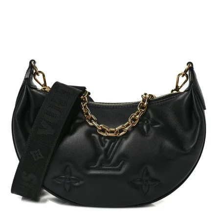 Replica Louis Vuitton Over the Moon PM in Black Leather