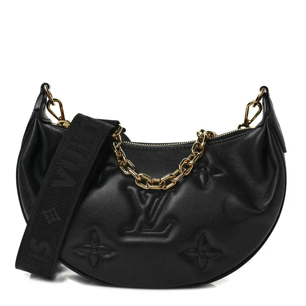Replica Louis Vuitton Over the Moon PM in Black Leather