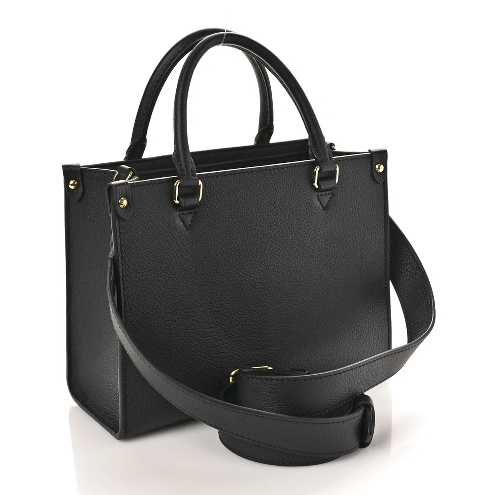 Luxury Superfake Handbags – LV Black Lock & Go Tote PM - Image 8