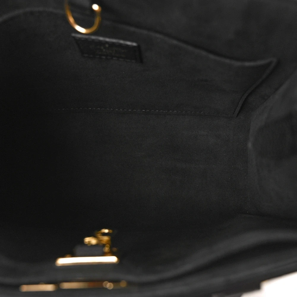 Luxury Superfake Handbags – LV Black Lock & Go Tote PM - Image 5