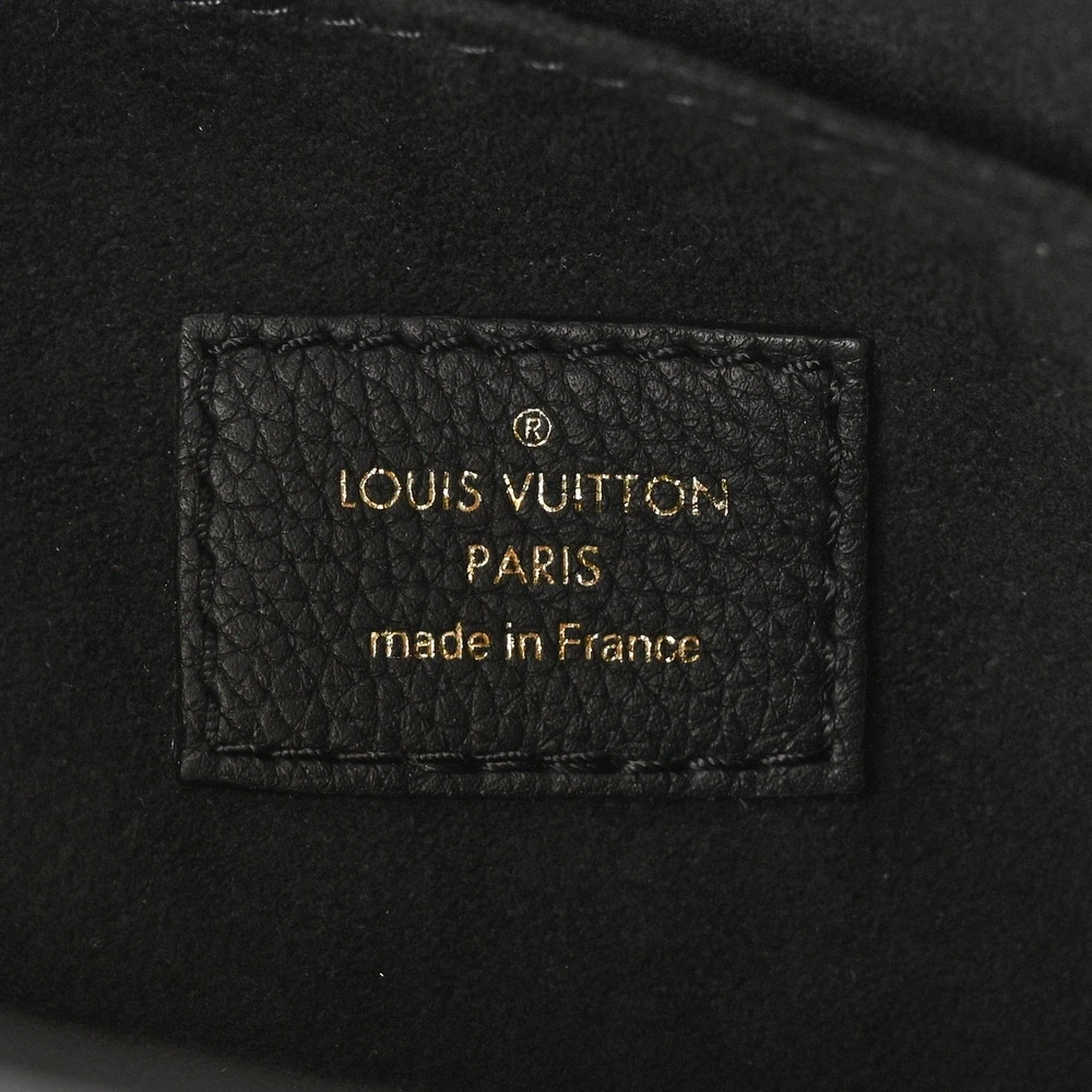 Luxury Superfake Handbags – LV Black Lock & Go Tote PM - Image 4