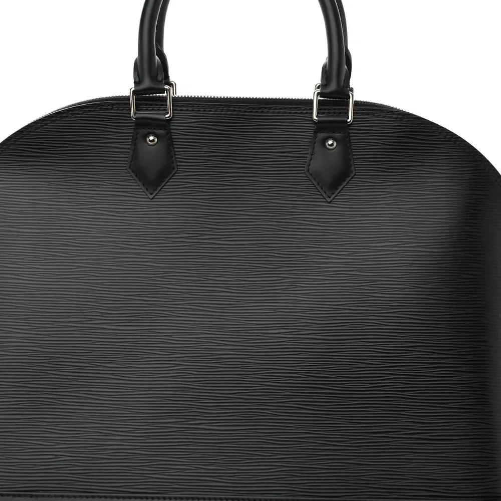 Superfake Louis Vuitton Alma GM Handbag – Black Electric Epi - Image 6