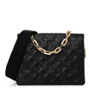 Premium Louis Vuitton Black Lambskin Replica Handbag