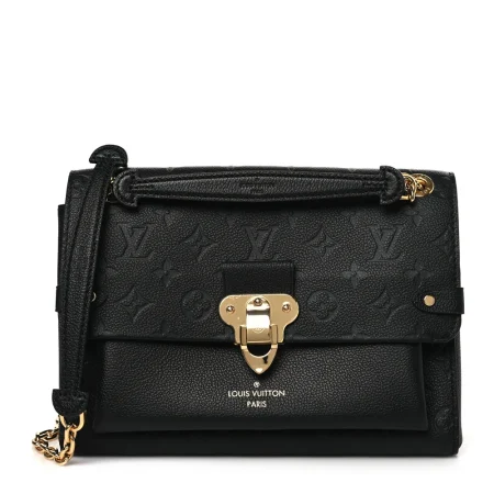 Best Fake Quality Louis Vuitton Black Empreinte Leather Vavin PM
