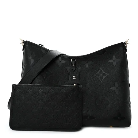 Replica Handbags: Louis Vuitton Black Empreinte CarryAll MM