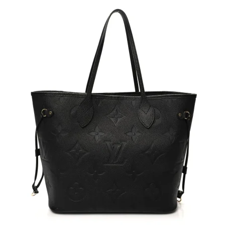 Superfake Louis Vuitton Black Giant Monogram Neverfull MM