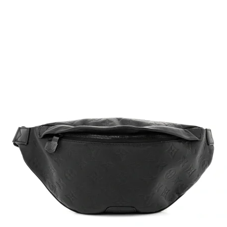Luxury Superfake Louis Vuitton Black Shadow Bumbag MM