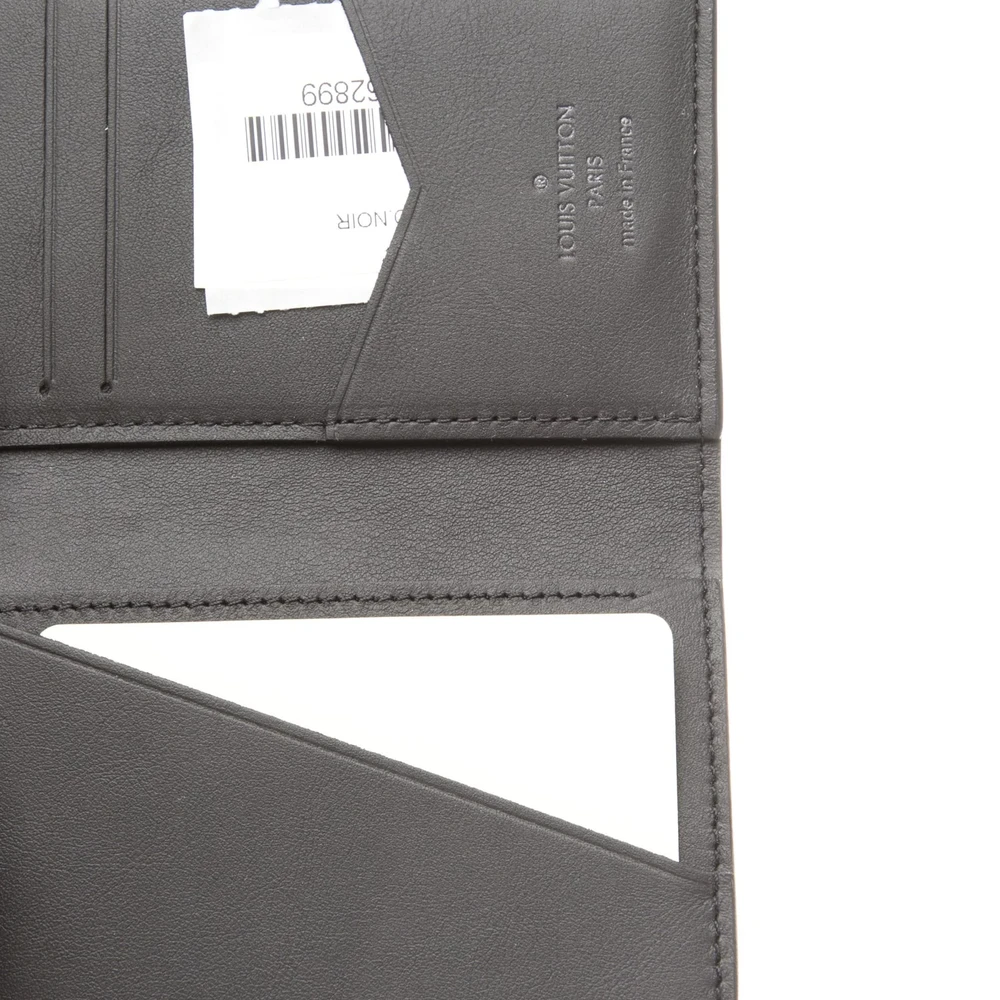 Top Grade Replica Louis Vuitton Organizer Black Monogram Calfskin