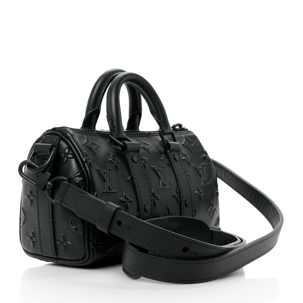 Mirror Quality Louis Vuitton Seal Keepall XS Replica Handbags - Image 8