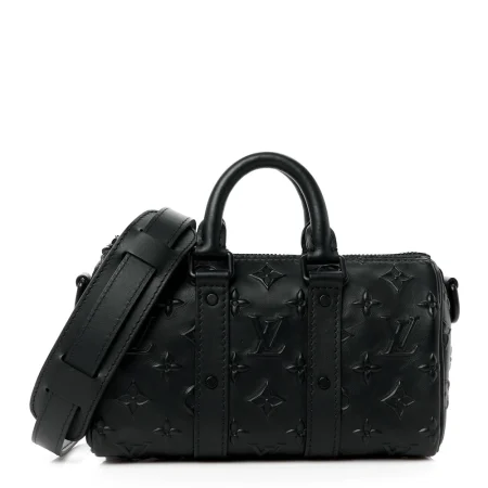 Mirror Quality Louis Vuitton Seal Keepall XS Replica Handbags