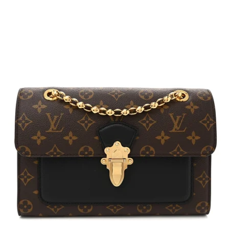 Mirror Quality Replica Louis Vuitton Victoire MM Black Monogram