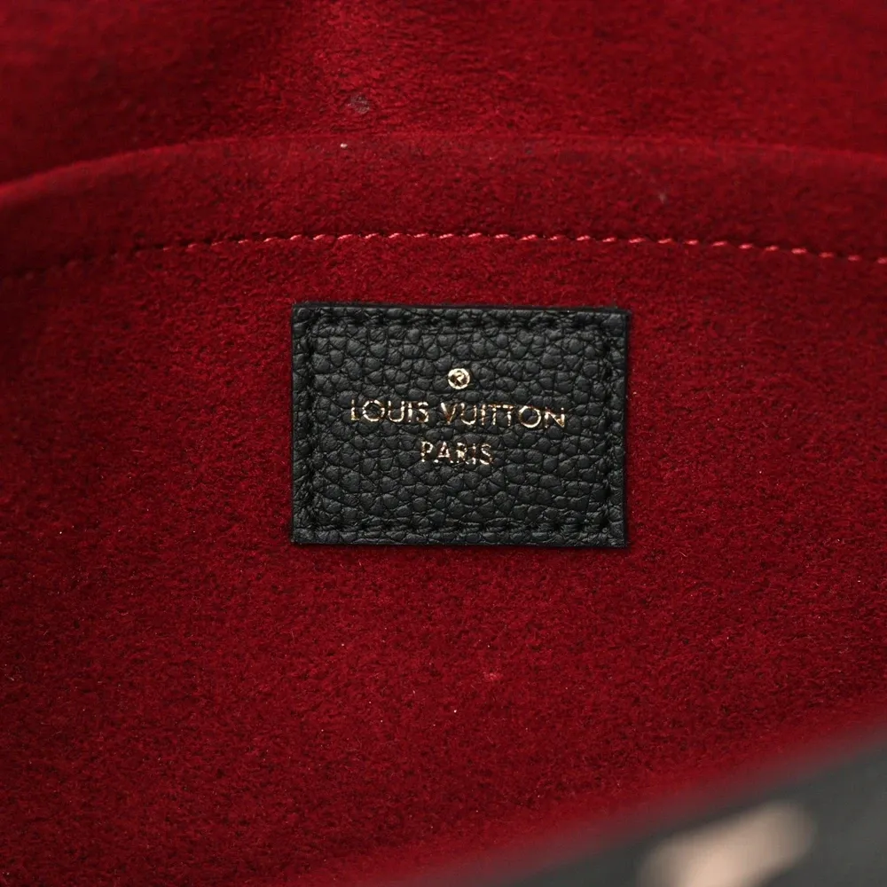 Superfake Louis Vuitton Felicie Pochette – Black & Beige Monogram - Image 4