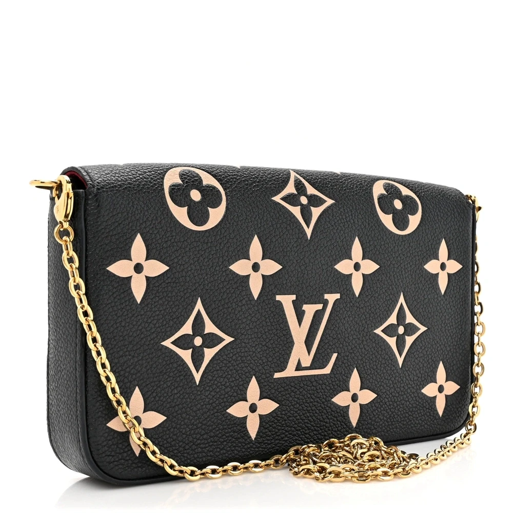 Mirror Quality Louis Vuitton Giant Monogram Felicie Pochette Rep - Image 7