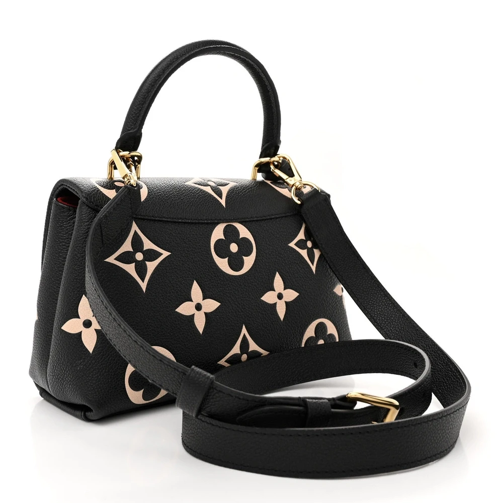 Louis Vuitton Empreinte Monogram Giant Madeleine BB Best Replica in Black & Beige - Image 2