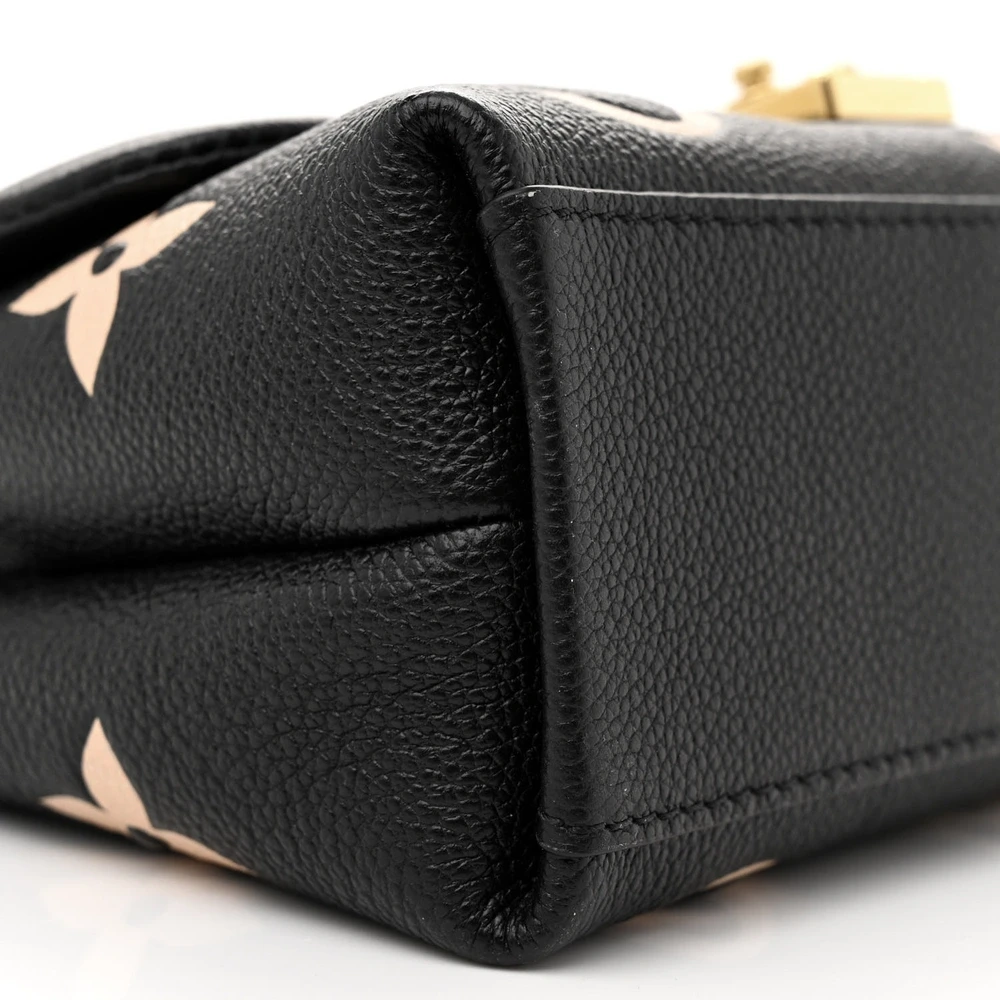 Louis Vuitton Empreinte Monogram Giant Madeleine BB Best Replica in Black & Beige - Image 6