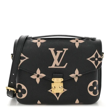 Superfake Louis Vuitton Black Beige Monogram Empreinte Bag