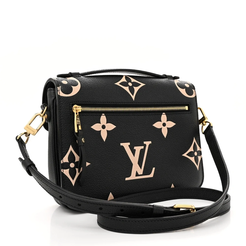 Superfake Louis Vuitton Pochette Metis PM – BlackBeige Monogram - Image 8