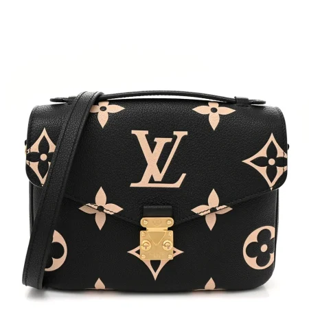 Superfake Louis Vuitton Pochette Metis PM – BlackBeige Monogram