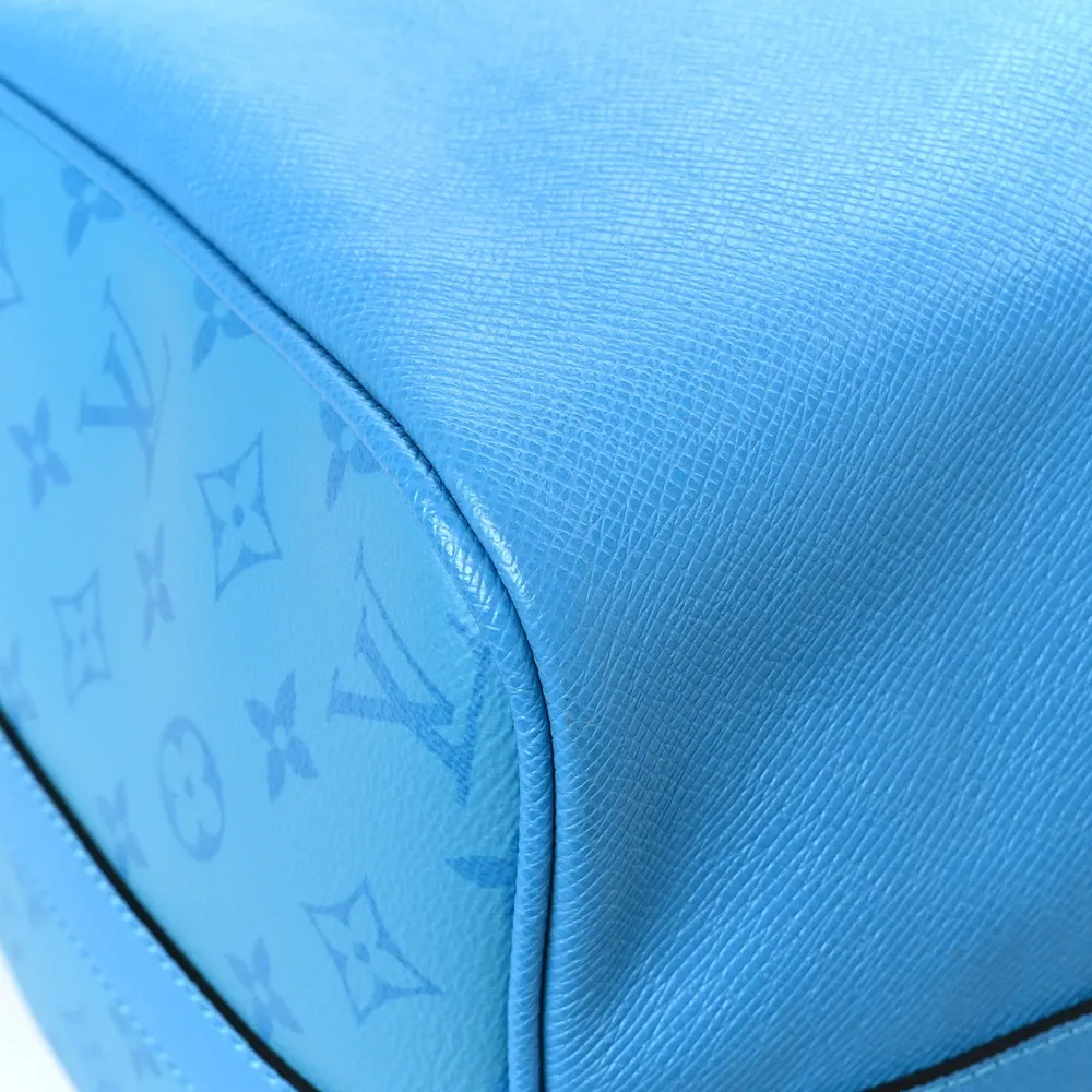 Replica Louis Vuitton Taiga Leather Monogram Keepall 50 Bag - Image 7