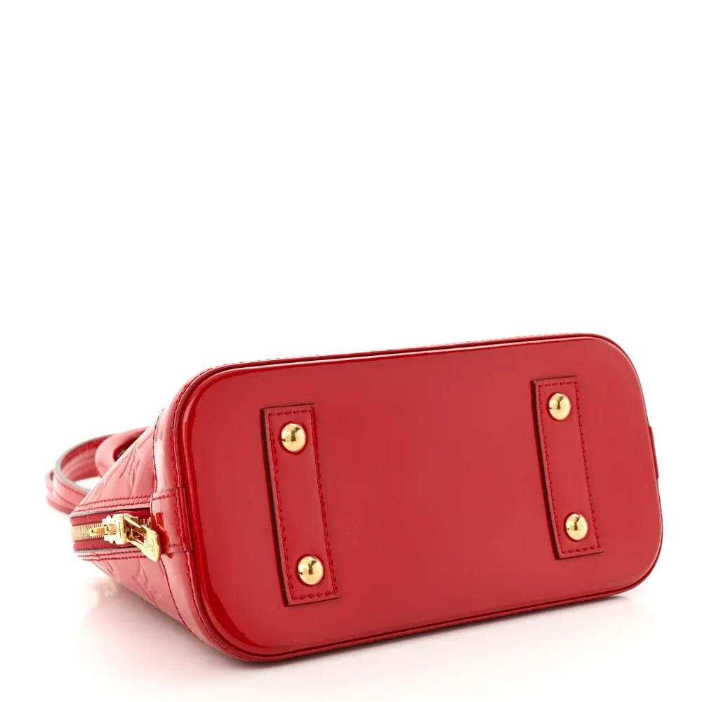 Top Quality Fake Louis Vuitton Cherry Vernis Alma BB - Image 7