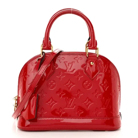Affordable Mirror Quality Louis Vuitton Cherry Vernis Alma BB