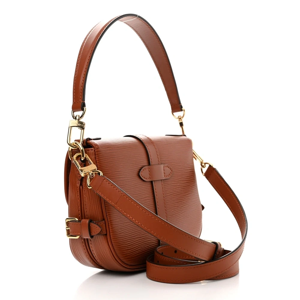 Replica Louis Vuitton Cognac Saumur BB – Brass Hardware Perfection - Image 8