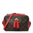 Replica Louis Vuitton Coquelicot Saintonge PM with Gold Hardware
