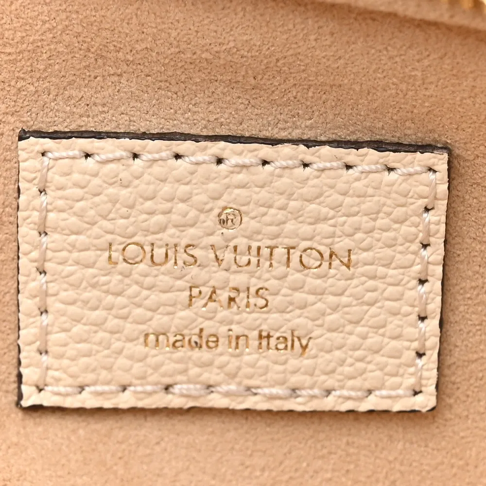 Replica Louis Vuitton Mini Bumbag in Cream Empreinte Leather - Image 7