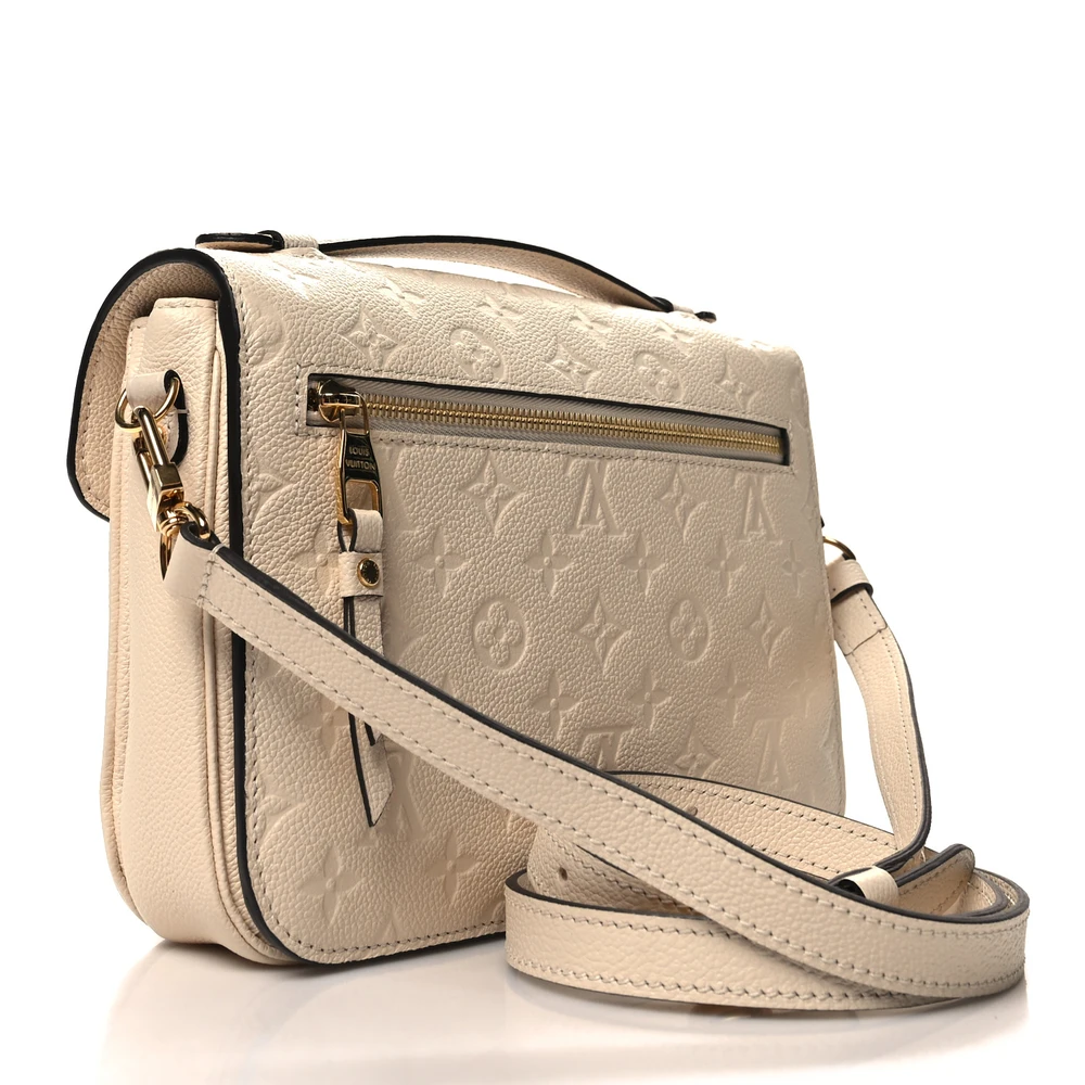 Louis Vuitton Creme Monogram Replica Pochette Metis – Superfine Quality - Image 8