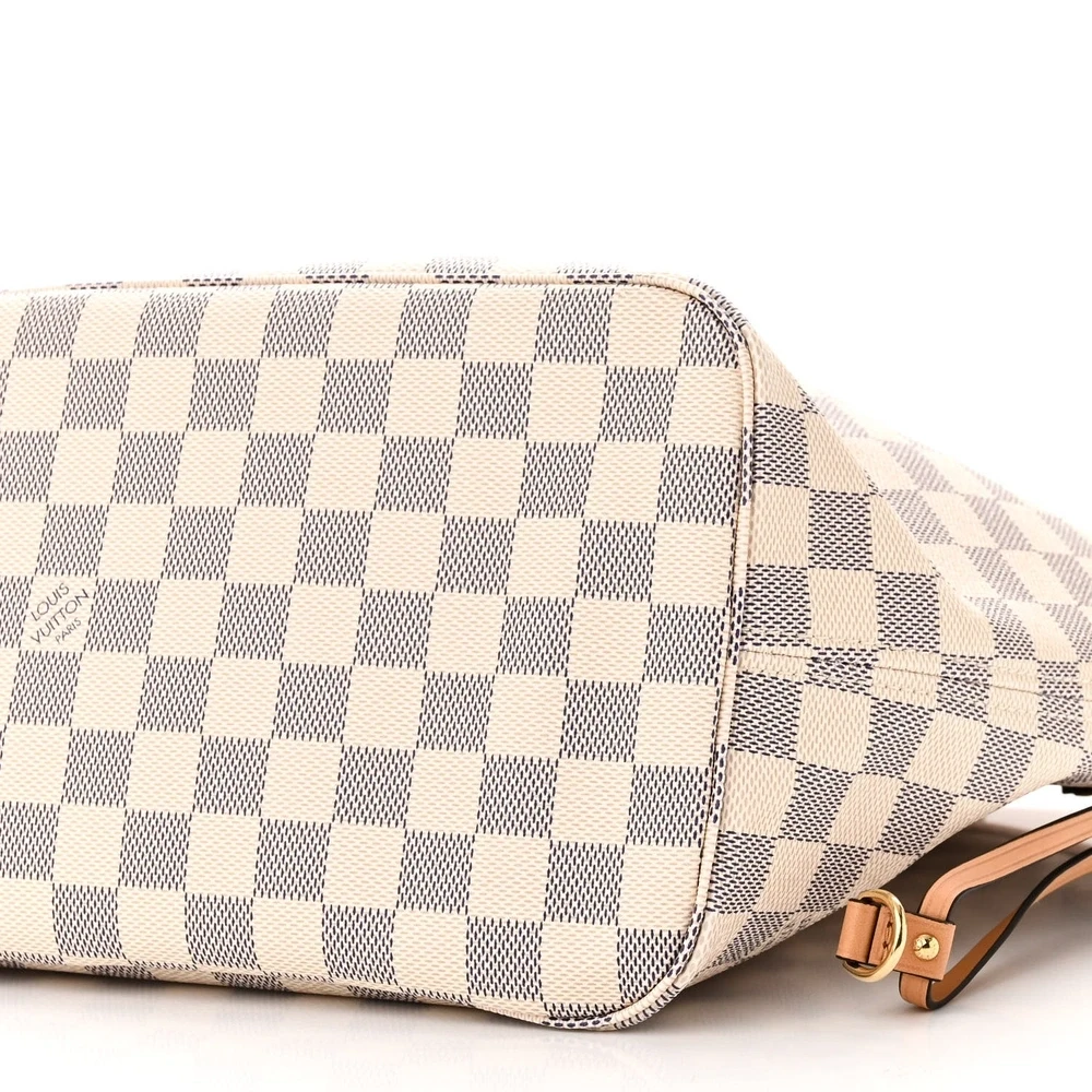 Superfake Louis Vuitton Handbags – Damier Azur Braided Neverfull MM - Image 8