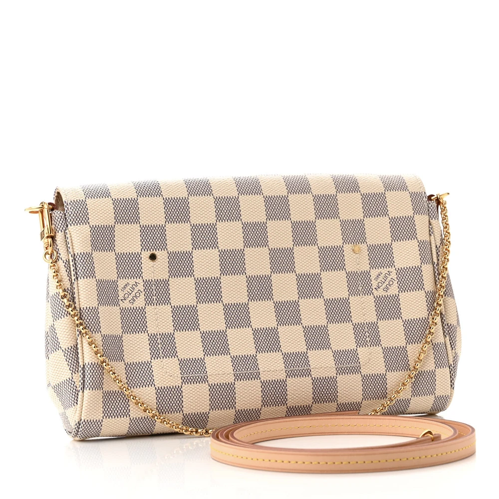 Louis Vuitton Damier Azur MM Clone - Image 7