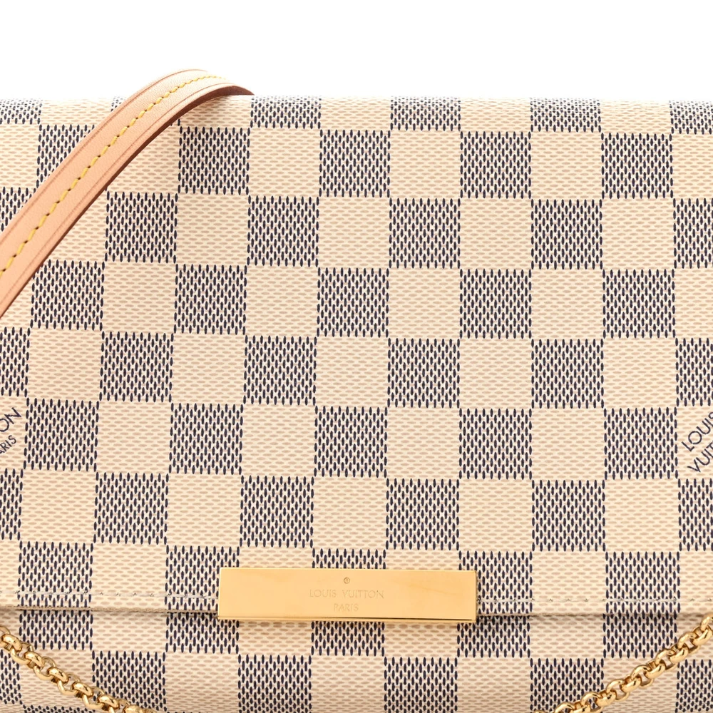 Louis Vuitton Damier Azur MM Clone - Image 5