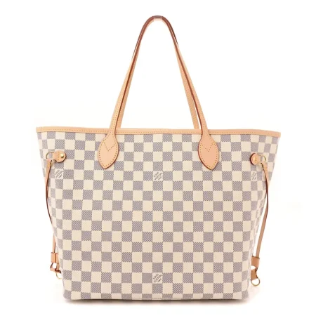 Shop Mirror Quality Louis Vuitton Neverfull Damier Azur Replica MM