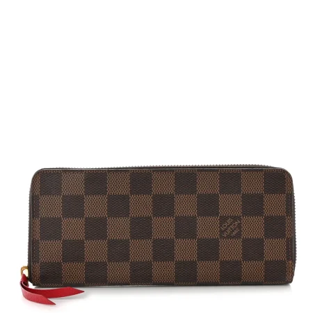 Mirror Quality Louis Vuitton Clemence Wallet Cherry Interior PM