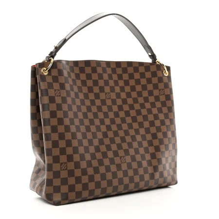 Replica Louis Vuitton Graceful MM with Brass Hardware