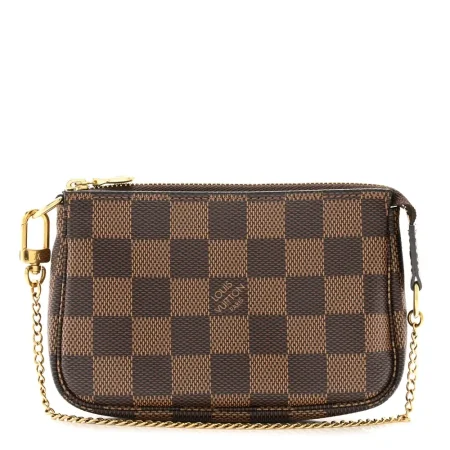 Replica Louis Vuitton Mini Pochette with Gold Hardware