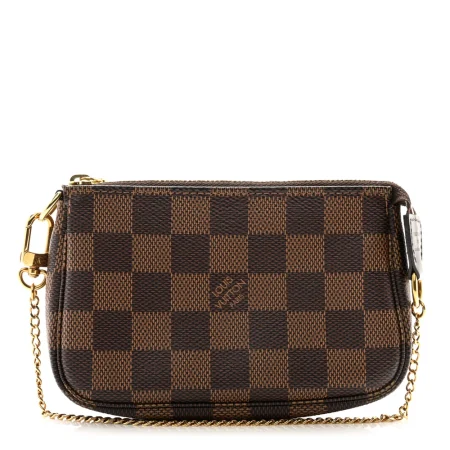 Superfake Handbags – Louis Vuitton Damier Ebene Mini Pochette Replica