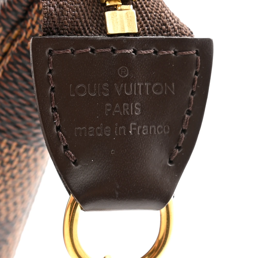 Superfake Handbags – Louis Vuitton Damier Ebene Mini Pochette Replica - Image 2