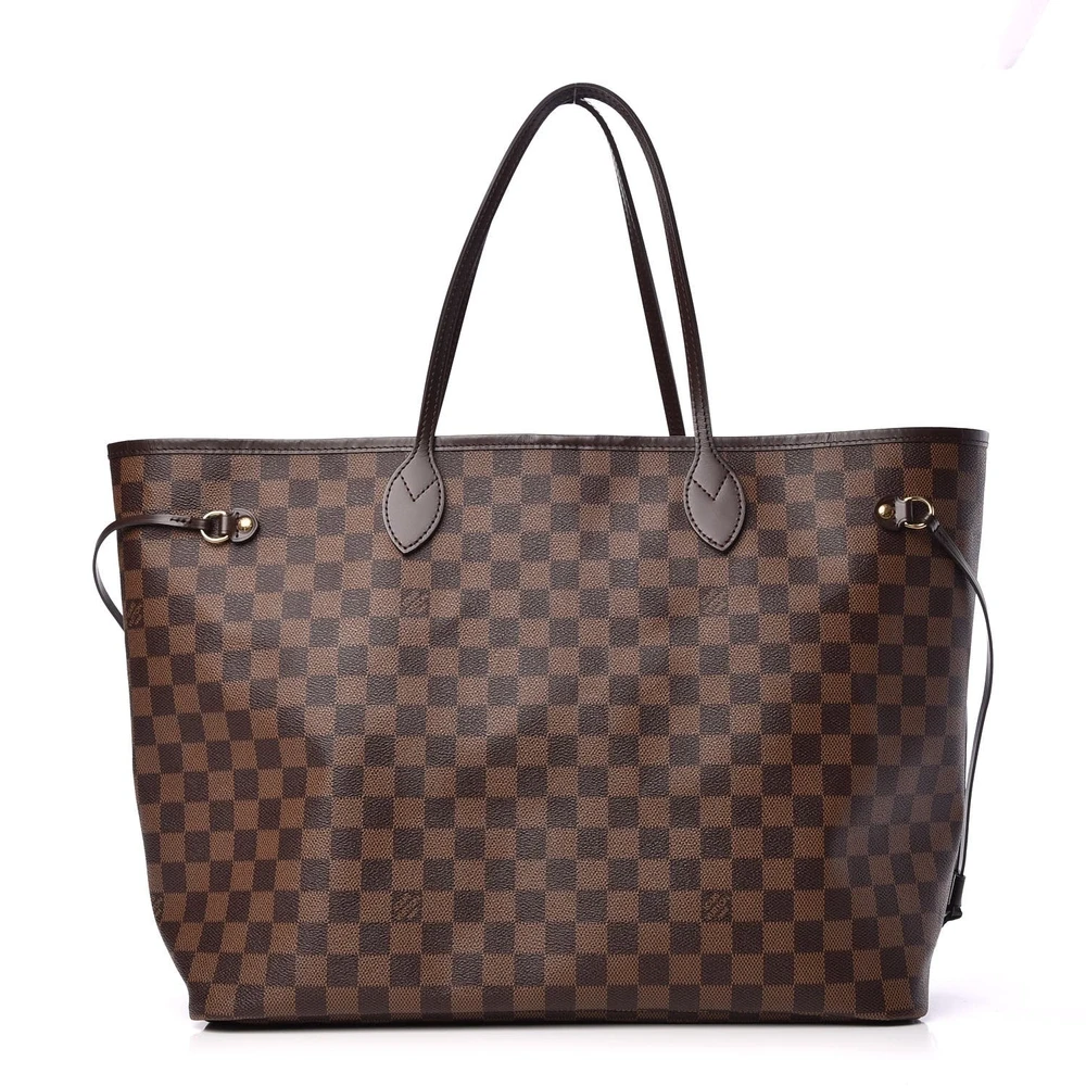 Louis Vuitton Damier Ebene Canvas Neo Neverfull GM Cherry Interior