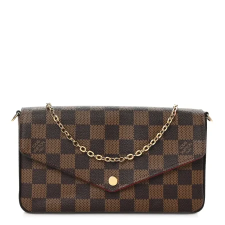 Superfake Louis Vuitton Damier Ebene Pochette Felicie Wallet