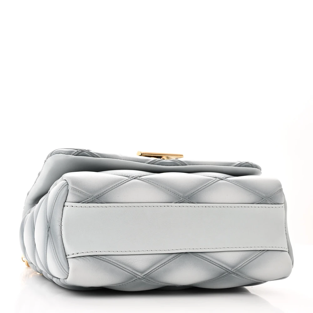Louis Vuitton Ecume Grey 14 MM Leather Replica Handbags - Image 7