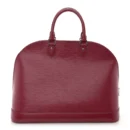 Mirror Quality Louis Vuitton Fuchsia Epi Leather Alma GM Replica