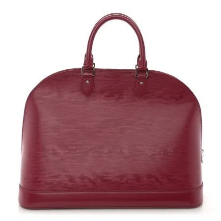 Mirror Quality Louis Vuitton Fuchsia Epi Leather Alma GM Replica